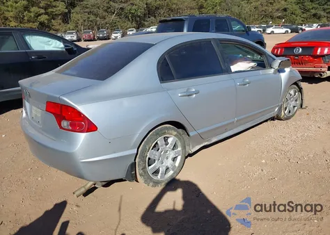 2008 Honda Civic Lx из США, поврежденный, VIN 1HGFA16598L065215